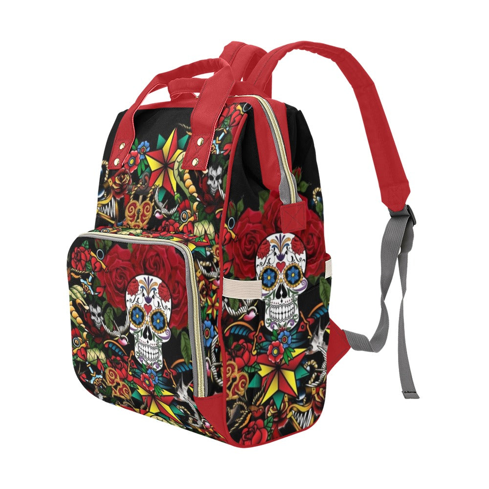 Tattoo - Multi-Function Backpack Nappy Bag