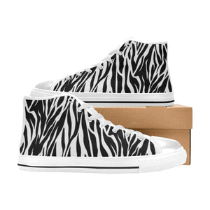 Zebra - High Top Shoes - Little Goody New Shoes Australia