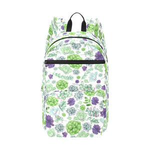 Succulents - Travel Backpack - Little Goody New Shoes Australia