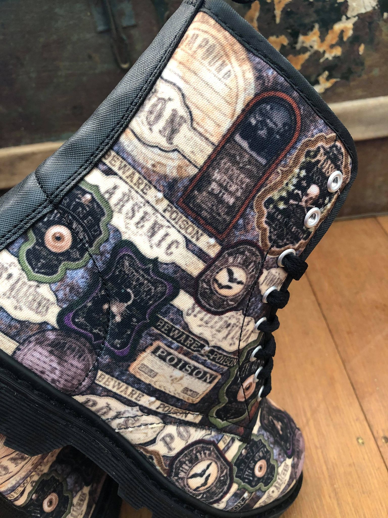 Apothecary - Canvas Boots - Little Goody New Shoes Australia