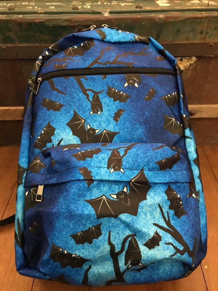 Bats - Travel Backpack - Little Goody New Shoes Australia