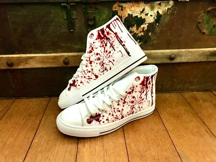 Blood - High Top Shoes - Little Goody New Shoes Australia