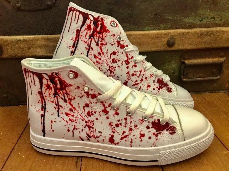 Blood - High Top Shoes - Little Goody New Shoes Australia