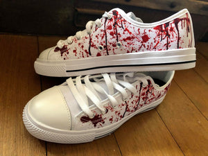 Blood - Low Top Shoes