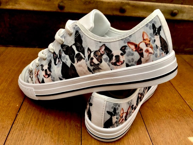 Boston terrier cheap sneakers