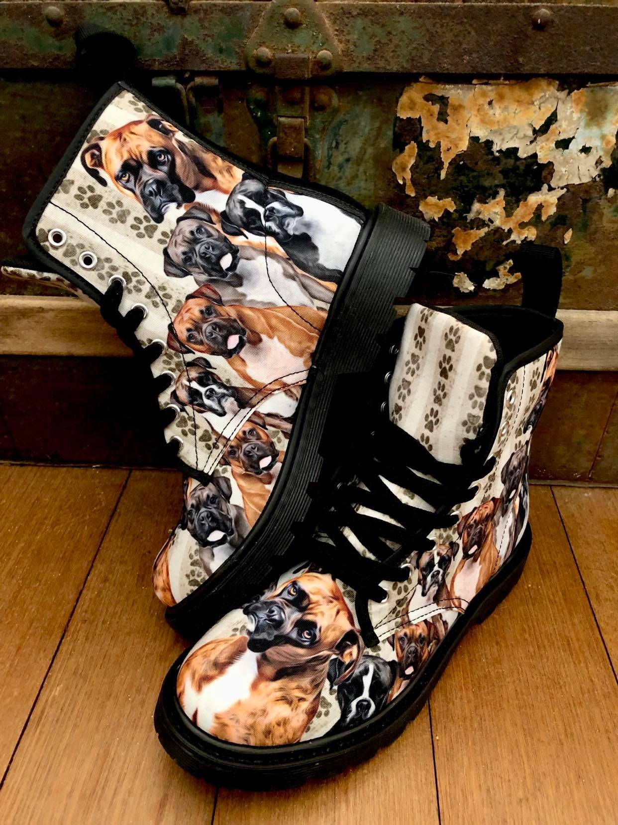 Boxer - Canvas Boots