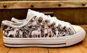 Bull Terrier - Low Top Shoes