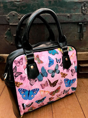 Butterfly Pink - Shoulder Handbag - Little Goody New Shoes Australia
