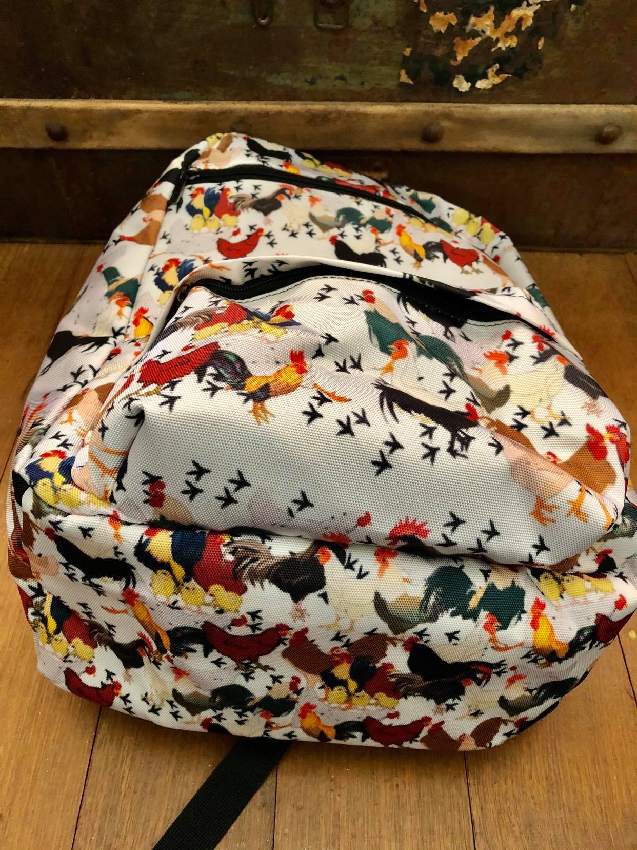 Chicken - Travel Backpack - Little Goody New Shoes Australia