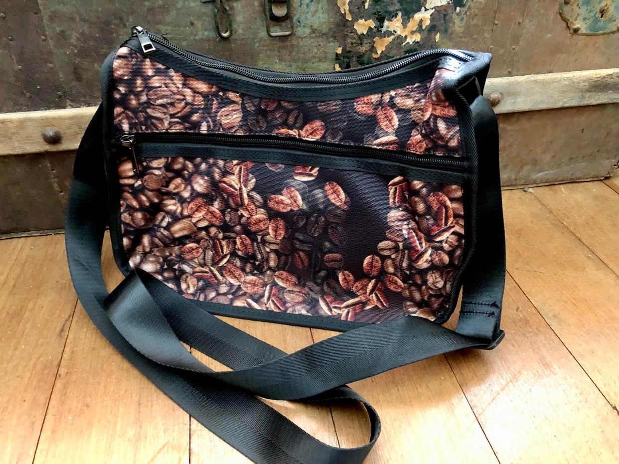 Coffee Beans - Crossbody Handbag