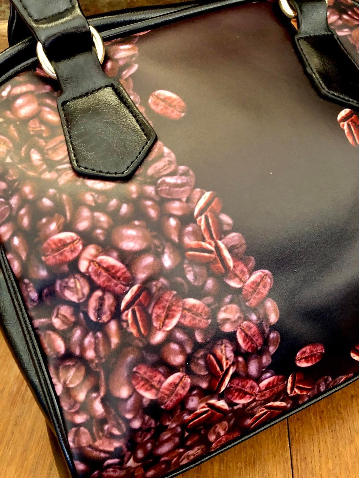 Coffee Beans - Shoulder Handbag