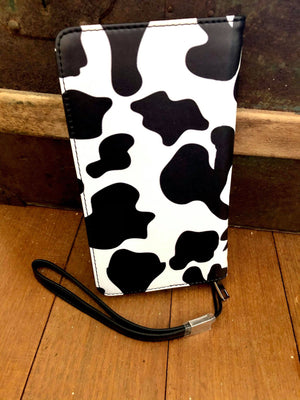 Cow - Clutch Purse Large