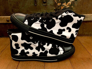 Cow - High Top Shoes