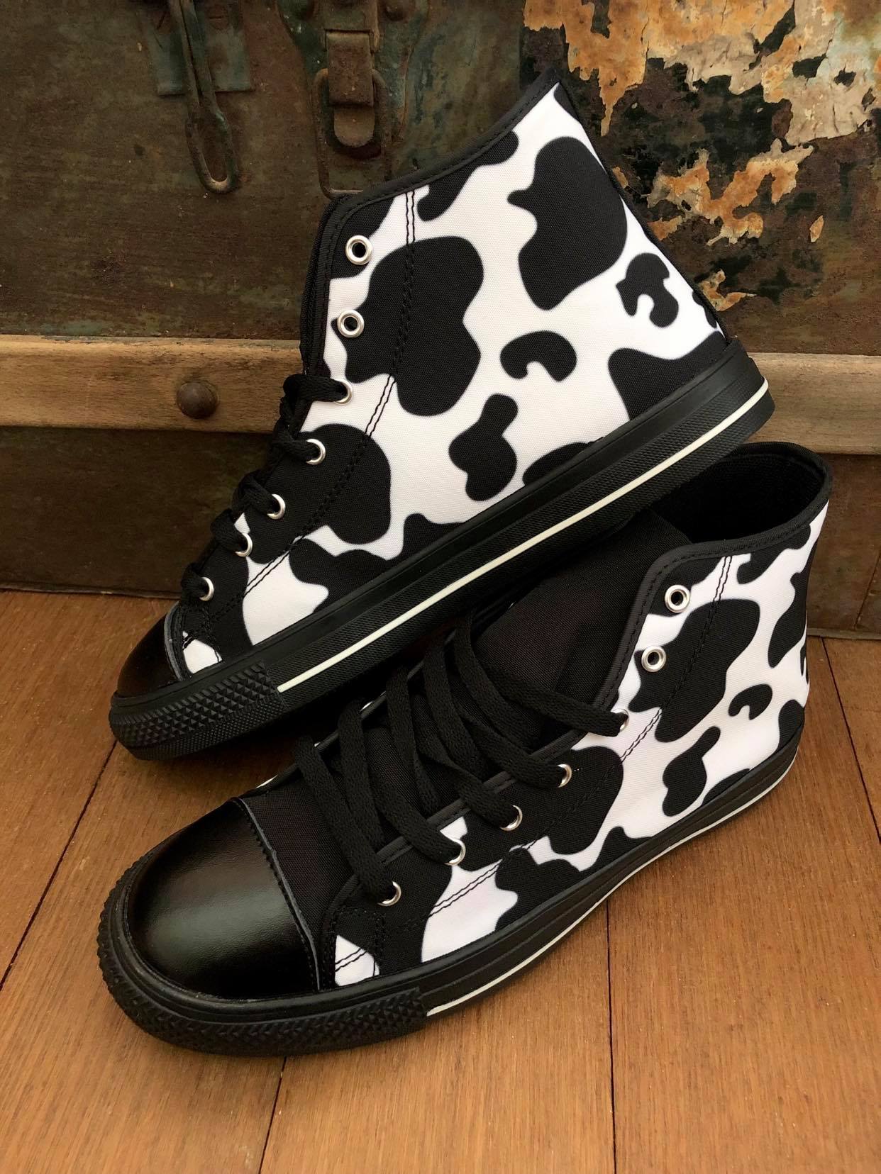 Cow - High Top Shoes