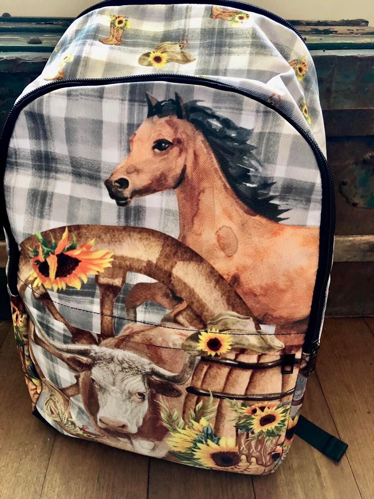 Cowgirl Western - Backpack