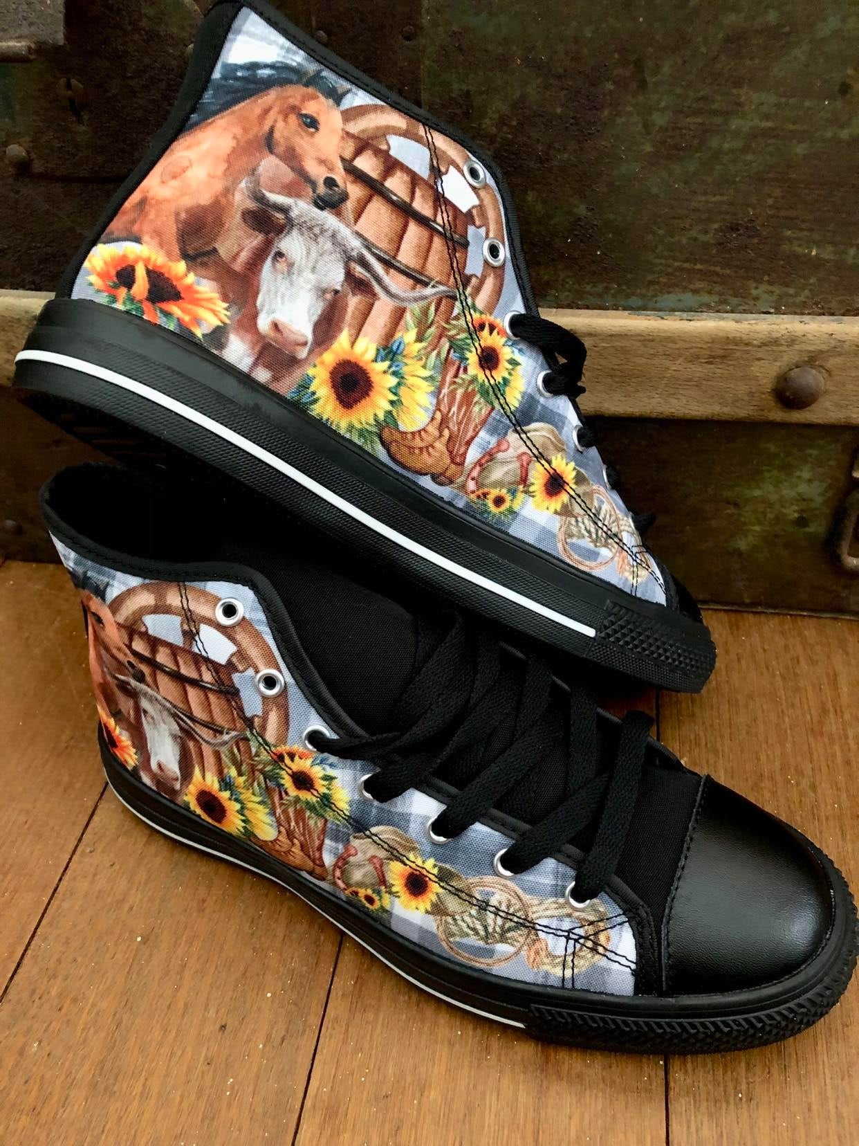 Cowgirl Western - High Top Shoes