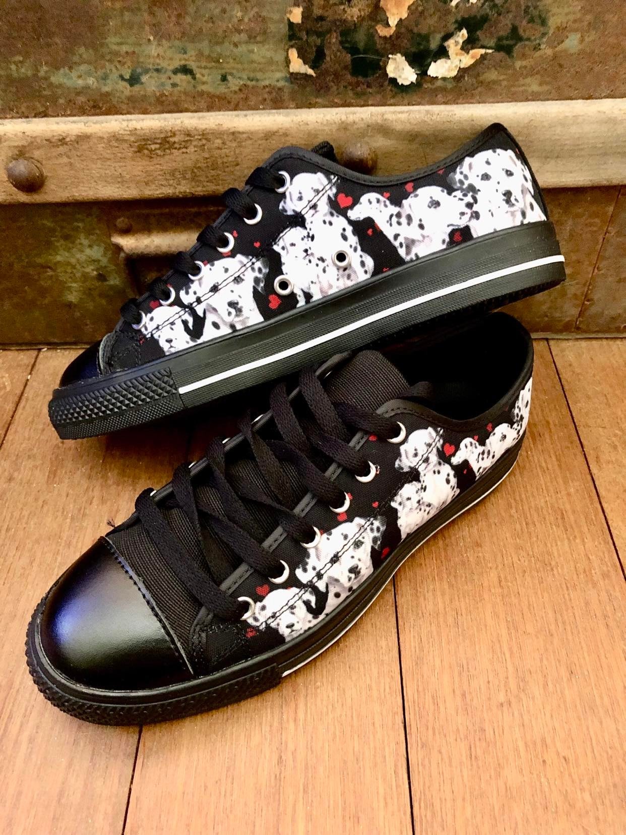 Dalmatian - Low Top Shoes