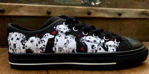 Dalmatian - Low Top Shoes