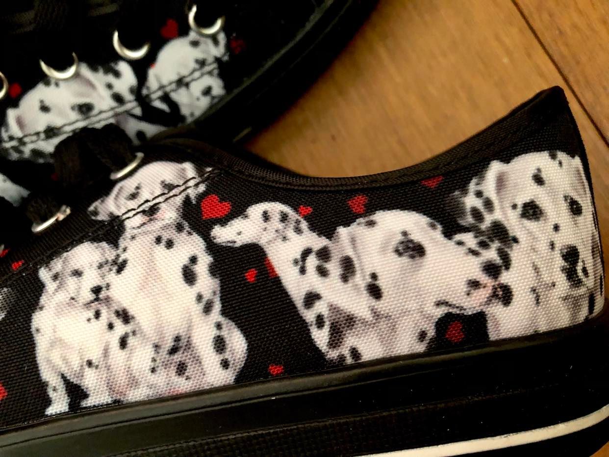 Dalmatian - Low Top Shoes