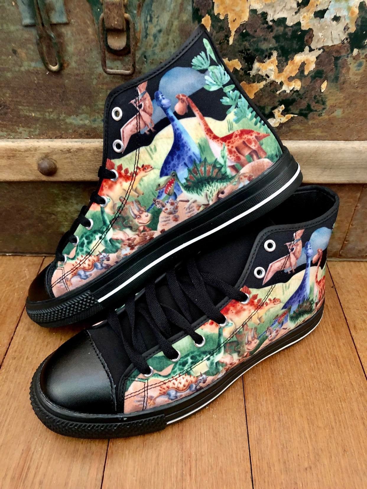 Dinosaur - High Top Shoes