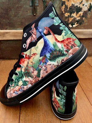 Dinosaur - High Top Shoes