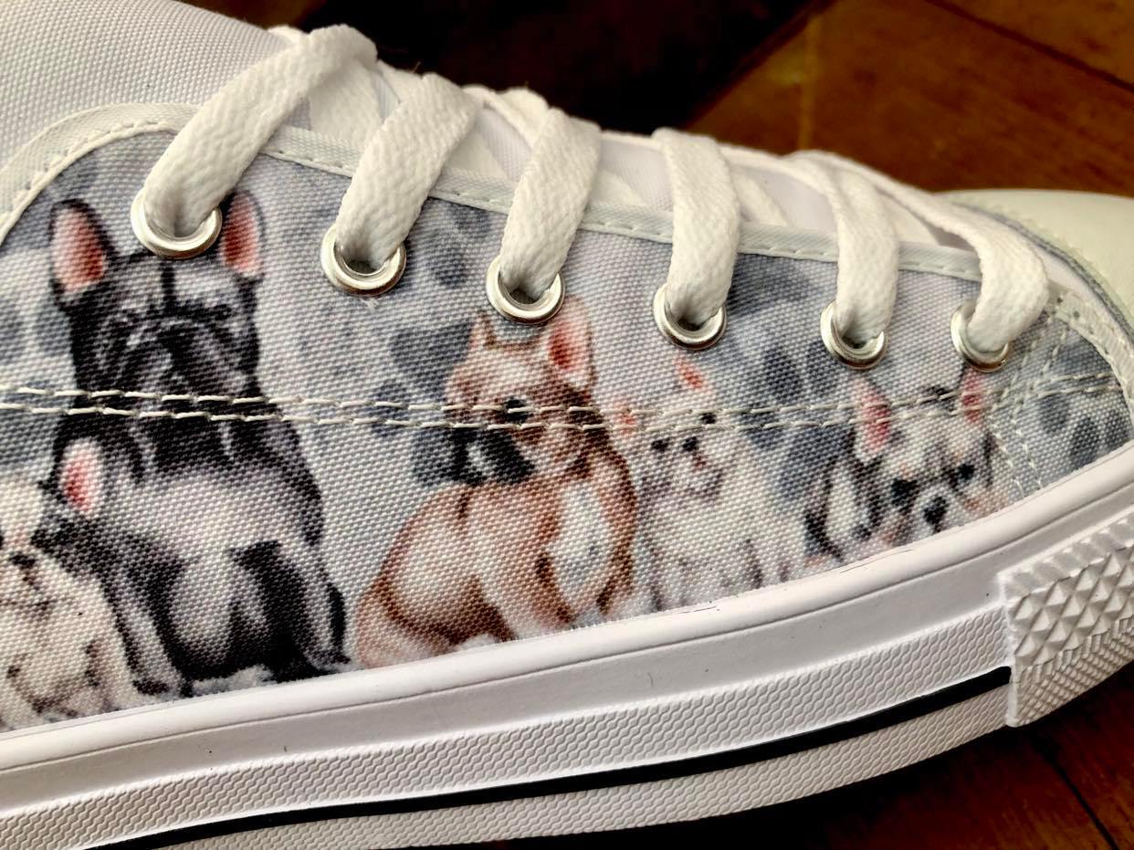 Frenchie - Low Top Shoes