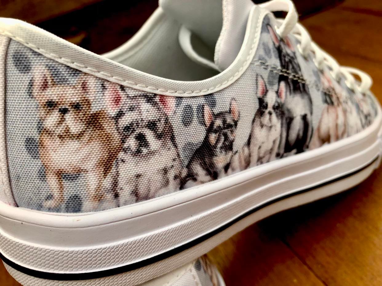 Frenchie - Low Top Shoes