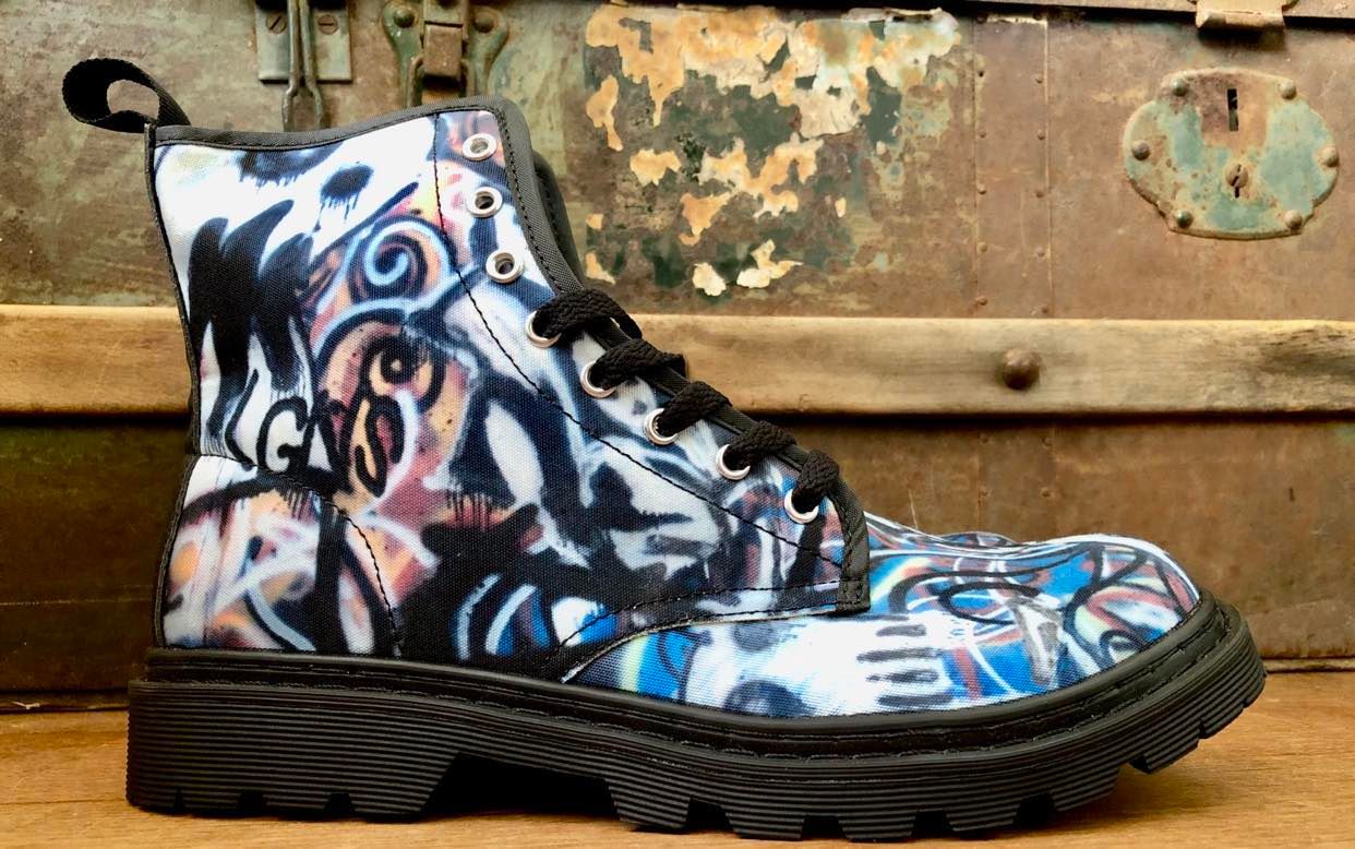Graffiti - Canvas Boots