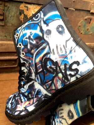 Graffiti - Canvas Boots