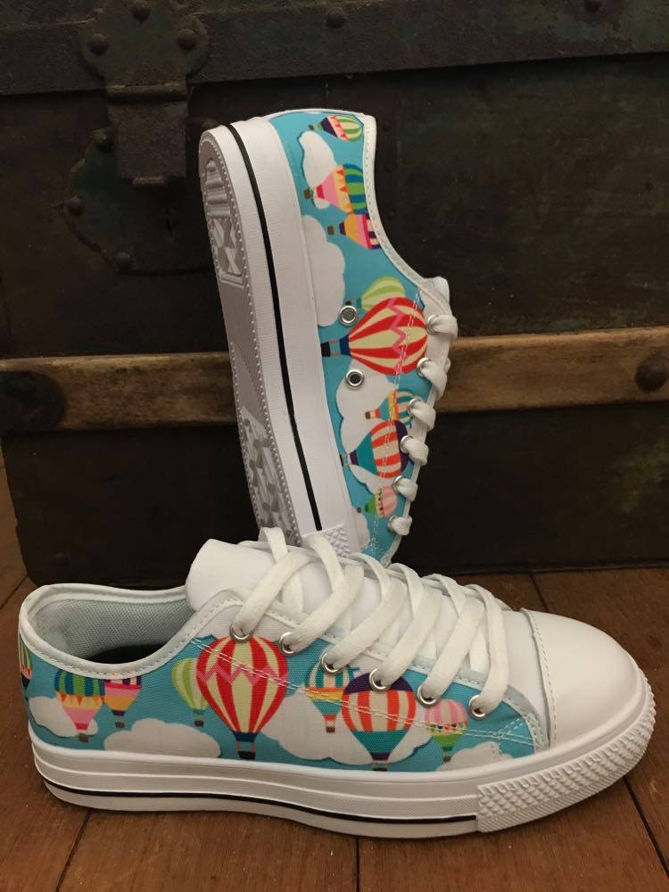 Hot Air Balloon - Low Top Shoes - Little Goody New Shoes Australia