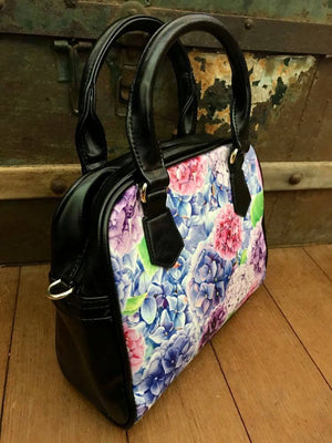 Hydrangeas - Shoulder Handbag - Little Goody New Shoes Australia