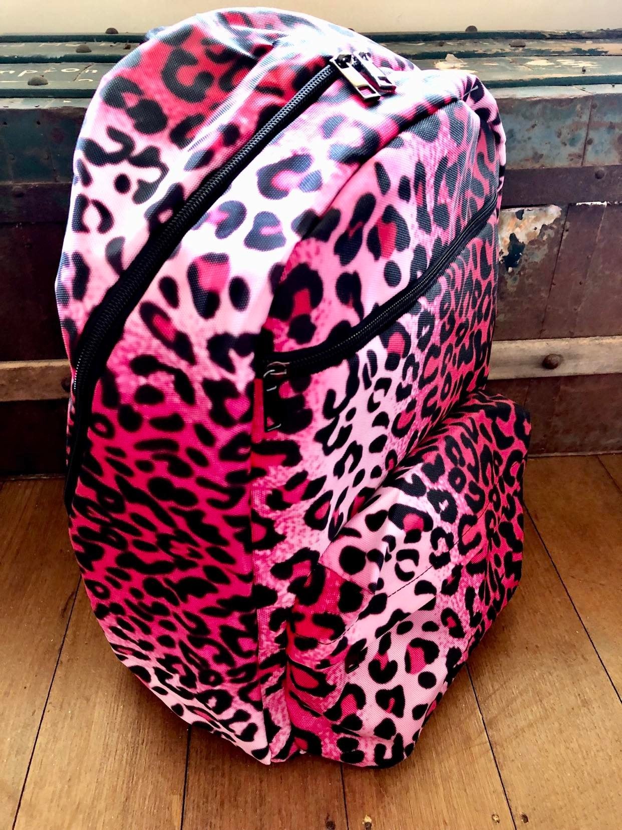 Leopard Pink - Travel Backpack