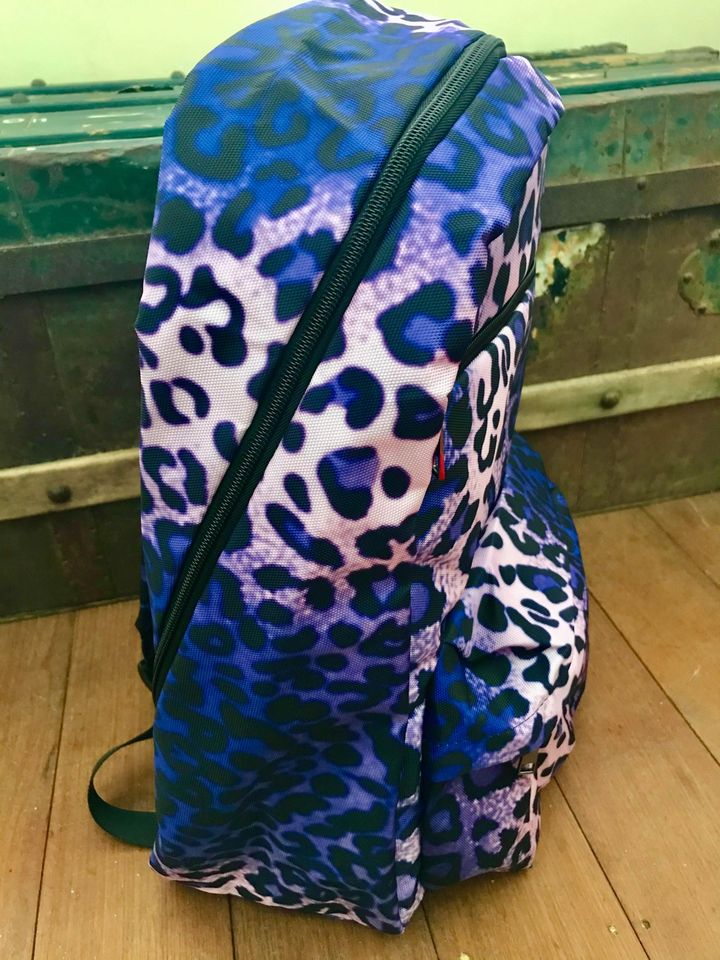 Travel cheap leopard backpack