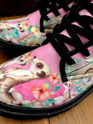 Meerkats - Canvas Boots