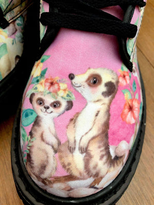 Meerkats - Canvas Boots