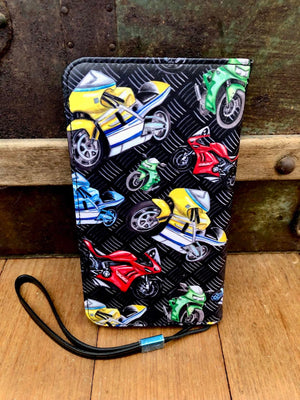 Motorcycles - Clutch Purse Large