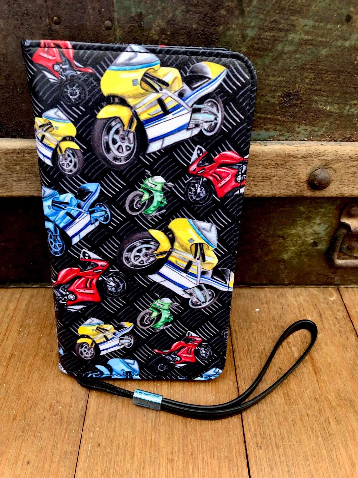 Motorcycles - Clutch Purse Large