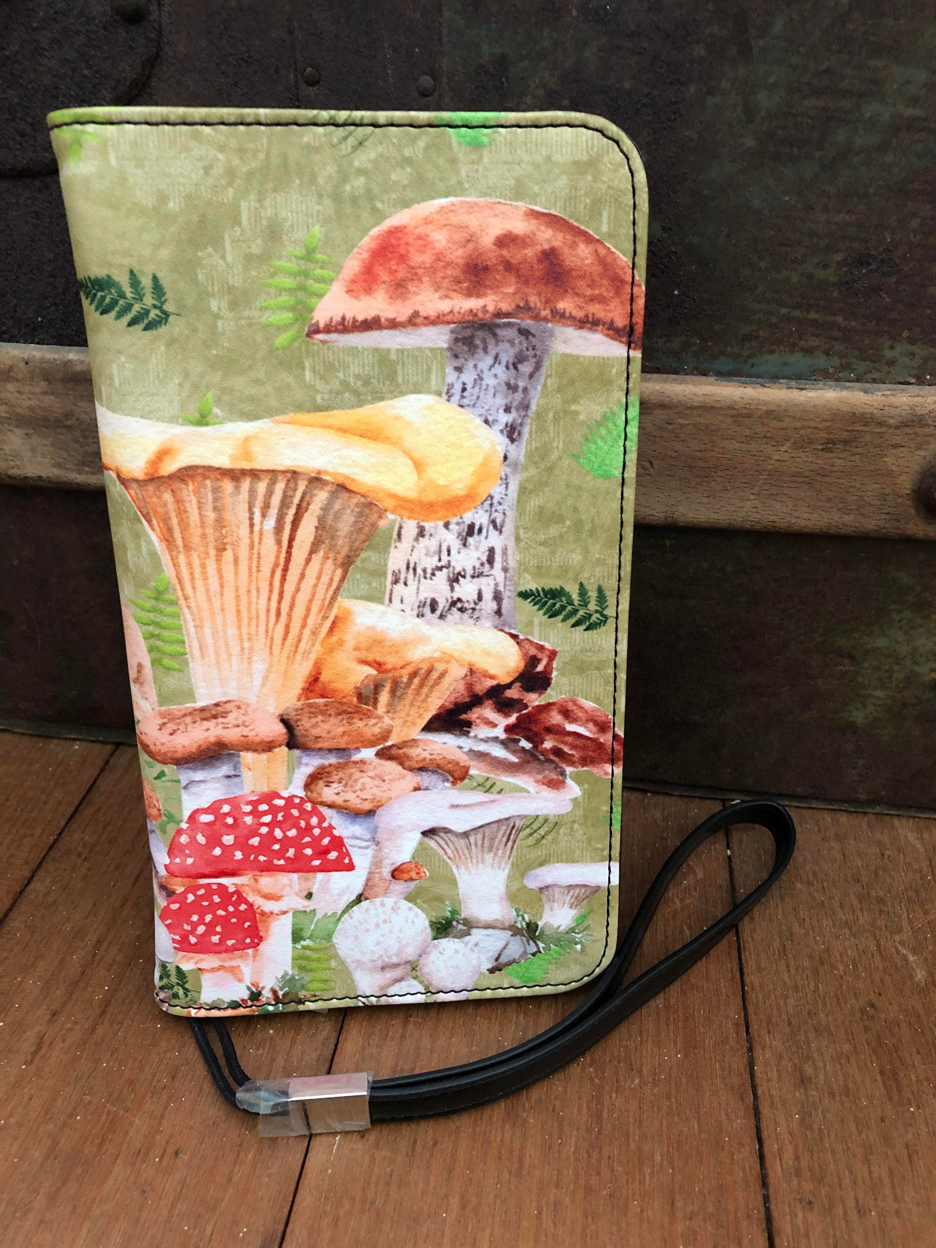 Mushrooms - Clutch Purse Large