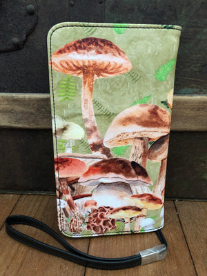Mushrooms - Clutch Purse Large