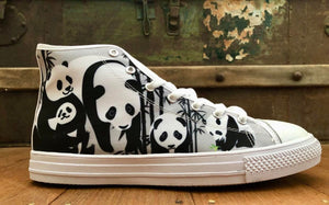Panda - High Top Shoes