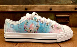 Pastel Unicorn - Low Top Shoes