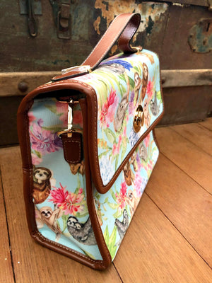 Sloth - Waterproof Canvas Handbag