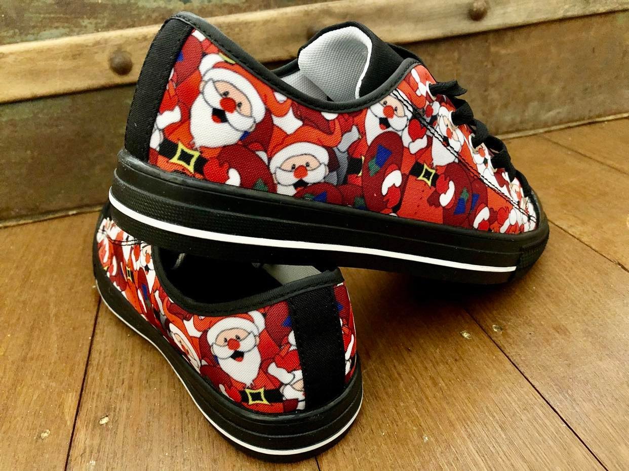 Santa - Low Top Shoes