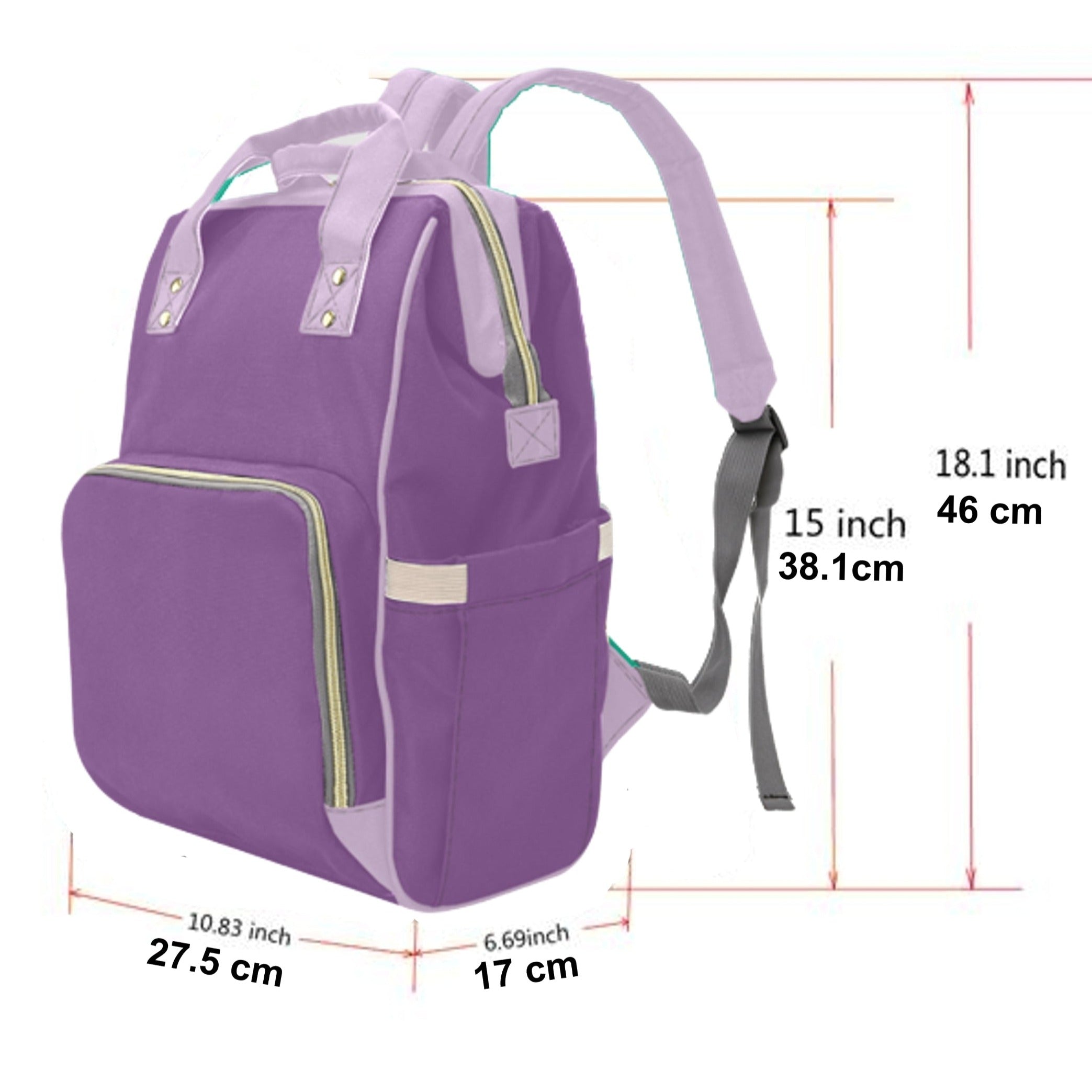 Turtle - Multi-Function Backpack Nappy Bag