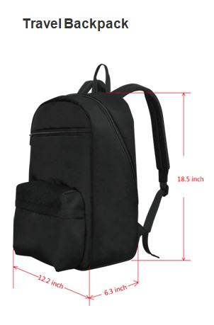 Author - Travel Backpack - Little Goody New Shoes Australia