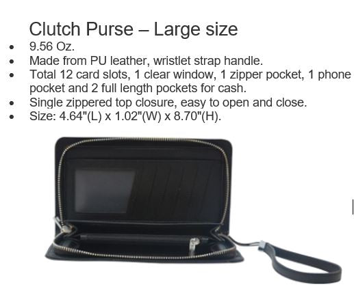 Galah - Clutch Purse Large