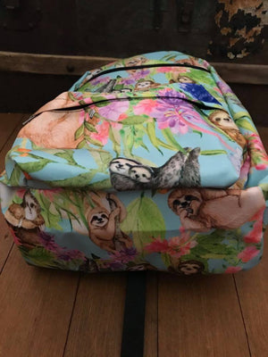 Sloth - Travel Backpack - Little Goody New Shoes Australia