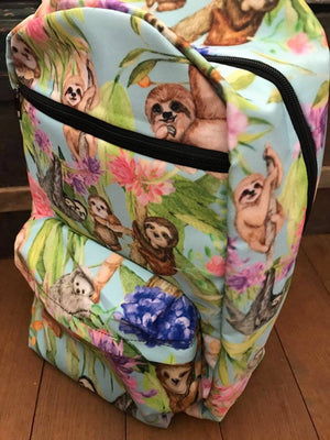 Sloth - Travel Backpack - Little Goody New Shoes Australia