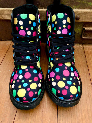 Spots - Canvas Boots