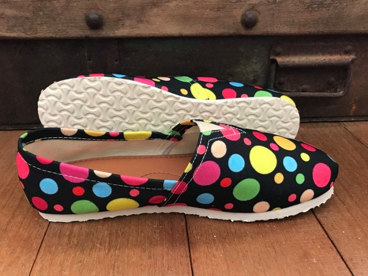 Spots - Casual Canvas Slip-on Shoes